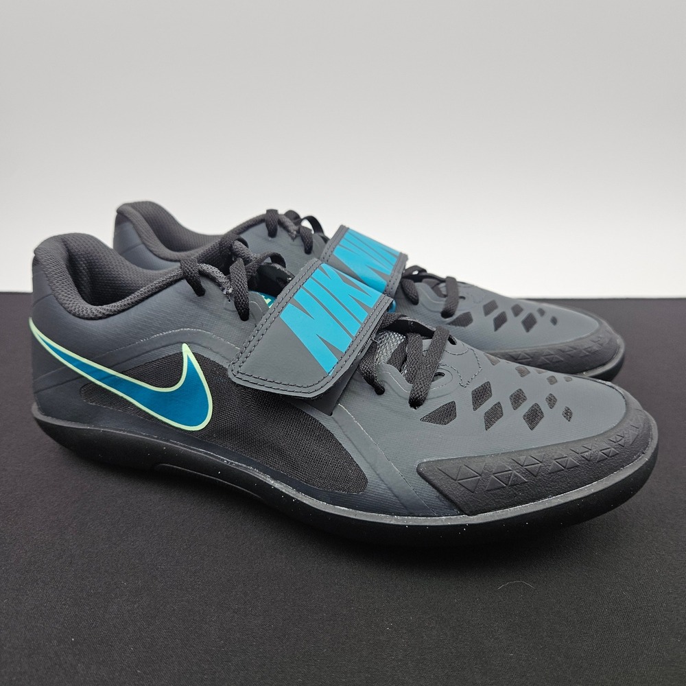 Nike Zoom Rotational 6 Track Field Throwing Shoes Grey Blue FZ9665-001 Mens 9